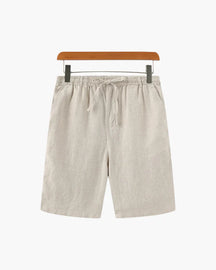 Short en lin haut de gamme